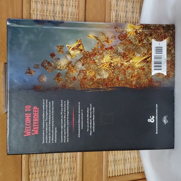 ⭐️ Dungeons & Dragons Waterdeep Dragon Heist Hardcover Book First Edition - Picture 3 of 10